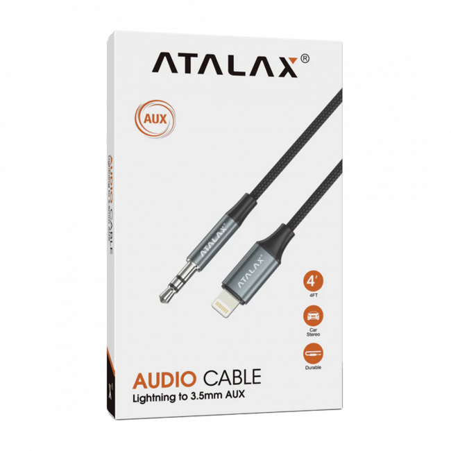 ATALAX A2 LIGHTNING TO 3.5mm PACKAGING